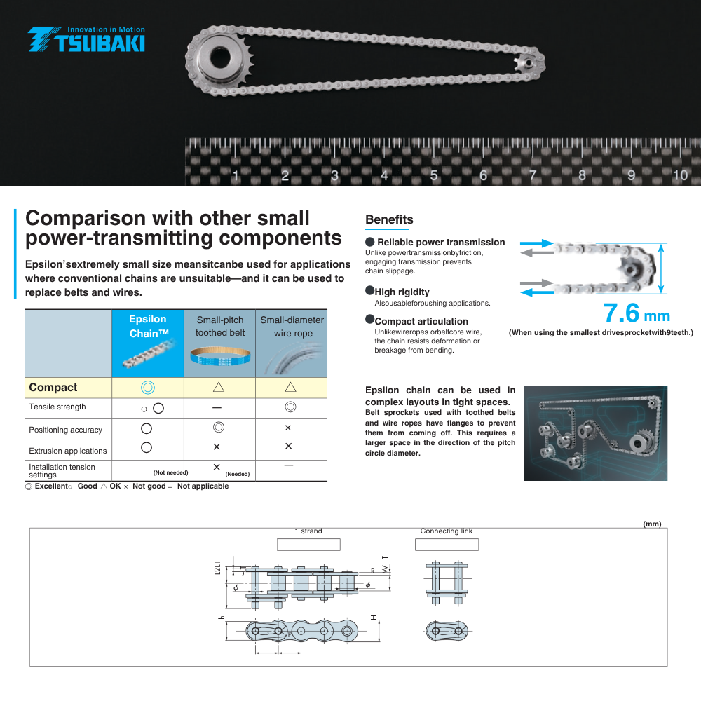 Tsubaki Epsilon Chain