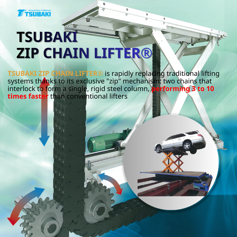 Tsubaki Zip Chain Lifter