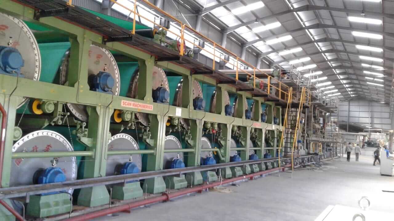 Dry End Paper Machine Dryer Section