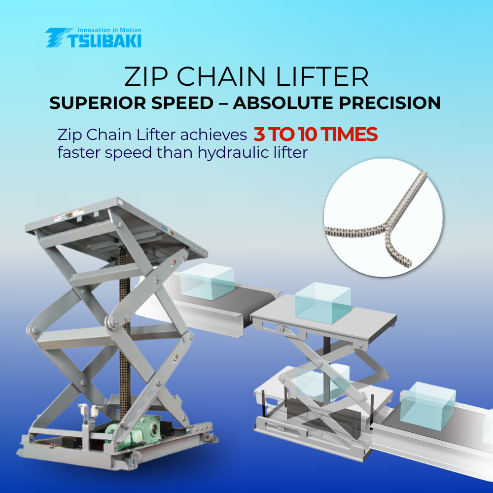 Tsubaki Zip Chain Lifter